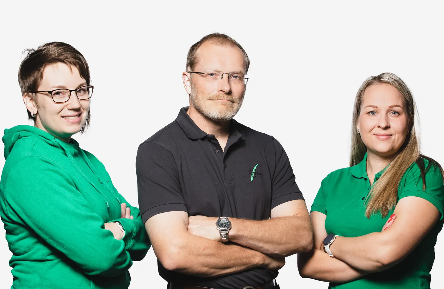 Ella Harju Kivisto Markku Koivisto ja Henriikka Jaatinen